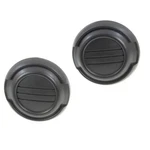 For Mitsubishi Outlander 2010-2013 Fog Light Covers Front Pair Textured Black. Fixed Price $53.48.