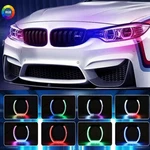 5D Rgbic Halo Ring - Black Shroud With Turn Signal App 3IN 2.5IN Headlight. Fixed Price $34.19.