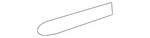 Genuine Mazda Reflector Panel TD11-51-5L0C. Fixed Price $45.68.