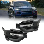 Front Bumper Ford Edge 2020-2021 Led Drl Fog Lights Left+right Side. Fixed Price $95.05.