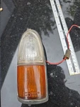 Rover P6 Front Sidelamp/sidelight Lenses L721 606667 - With Back Plate. Fixed Price $67.62.