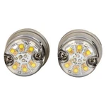 Buyers Bolt-on Mount Snap-in Amber Led Hideaway Strobe Light Kit. Fixed Price $252.71.