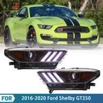2015 2016 2017 Projector Headlights Ford Mustang GT/V6 Led Drl Signal Lamps. Fixed Price $206.99.