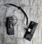 92-00 Lexus SC300 SC400 Rear Bumper License Plate Light (damage). Fixed Price $25.00.
