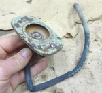 1951 1952 Pontiac Rear License Plate Lamp Light Assembly Original Gm Guide L2-51. Fixed Price $199.99.