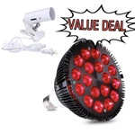Light Therapy Lamp 54 18 Led With Socket, Deep 660NM / 850NM Infrared. Fixed Price $36.99.