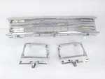 Fits For Toyota Pickup 1989-1991 2WD Fully Chrome Grille Light Case With Clips. Fixed Price $125.04.