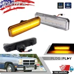 For Dodge W150 W250 D150 D250 D350 Ramcharger Amber Led Front Side Marker Lights. Fixed Price $28.99.