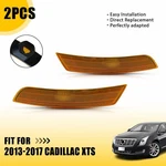 For Cadillac Xts 2013-2017 Amber Lens Front Side Marker Lights Lamp Pair 2PCS. Fixed Price $17.09.