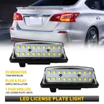White For Nissan Altima/maxima/murano/rogue 18-SMD Led License Plate Lights Lamp. Fixed Price $13.99.