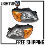 Headlight Headlamp Pair Left Right Set For 03-06 Hyundai Accent. Fixed Price $122.73.