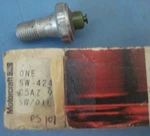 Nos Temperature Sending Unit Ford Motorcraft Fomoco Script SW-424 C5AZ-924. Fixed Price $20.00.