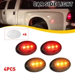 Ford F350 F-series Led Fender Bed Side Marker Lights Smoked Lens Amber + Red. Fixed Price $13.29.