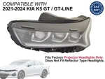 Head Lamps For 2021-2024 K5 Gt-line Projector Led Driver Left Side 92101L3100. Fixed Price $665.95.