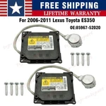 Set Xenon Hid Headlight Ballast For 2006-11 Lexus ES350 IS250 GS350 8596751040. Fixed Price $42.99.