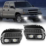 Led Fog Lights Fit For 2003-04 05 06 Chevy Silverado Avalanche 1500 Bumper Lamps. Fixed Price $64.99.