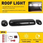 3PCS Smoke Led Cab Roof Lights Marker White For 2002-2007 Silverado Gmc Sierra. Fixed Price $37.99.