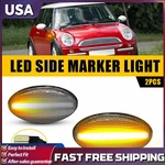 For Gen Mini 1ST Cooper R50 R52 R53 Clear Side Led Marker Light Turn Signal Lamp. Fixed Price $14.24.