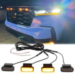 4PCS Smoked Raptor Amber Led Marker Front Grille Light Kit For Honda Pilot. Fixed Price $45.11.