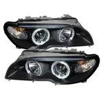 Spyder Auto 5077141 Halo Led Projector Headlights For 04-06 Bmw 325CI/330CI. Fixed Price $355.51.