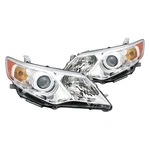 Headlight Set For Toyota Camry 12-14 Lh Rh Front Factory Halogen 114-51502R. Fixed Price $190.71.