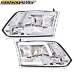 Chrome Led Drl Projector Headlights Fit For 2009-2012 Dodge Ram 1500 2500 3500. Fixed Price $144.32.