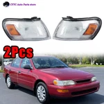 Lh&rh Side Marker Parking Turn Signal Corner Lights For Toyota Corolla 1993-1997. Fixed Price $35.65.