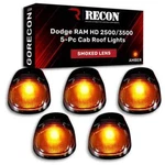 Recon Led Cab Roof Lights Black / Smoke Fits 1999 - 2002 Dodge Ram 264145BK. Fixed Price $159.95.