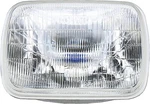 Bussigin H6054 Super Vision Crystal Headlight, Halogen Sealed Beam 7". Fixed Price $58.73.