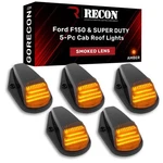 Recon 264100BK Led Cab Roof Light Kit Smoked/amber 88-98 Ford F-series. Fixed Price $199.95.