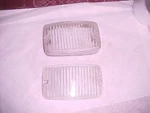 1970 1971 1972 Plymouth Body 3403412 3403413 Parking Light Lense Set. Fixed Price $15.00.