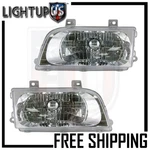 Headlights Headlamps Pair Left Right Set For 98-02 Kia Sportage. Fixed Price $146.89.