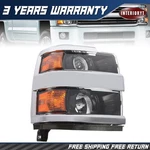 Headlight For 2015-2019 Chevrolet Silverado 2500 Hd 3500 Passenger Side Right. Fixed Price $142.32.