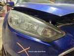 Passenger Right Headlight Halogen Black Headlamp Bezel Fits 15-18 Focus 1287905. Fixed Price $125.00.