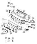 Genuine Mopar Fog Lamp Hole Plug Right 5XB27LXHAA. Fixed Price $43.40.