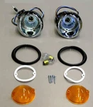 New! 1966 Ford Mustang Parking Lamp Lights Pair With Lenses And Gaskets. Fixed Price $69.95.