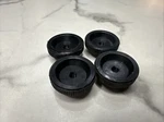 Mercdes R107 C107 W123 Taillight Bulb Holders Black Plastic Oem 4 Nuts #3. Fixed Price $19.99.