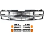 Grille And Headlight Kit For 1994-1996 Chevrolet C1500 Suburban K1500. Fixed Price $282.63.