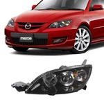 For 2004-2009 Mazda 3 Hatchback Gs Gt Headlight Replacement Clear Lens Driver. Fixed Price $103.95.