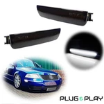 Plug & Play White Led Front Bumper Side Marker Lights For 01-05 Vw Passat B5.5. Fixed Price $24.99.