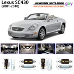 12LIGHTS White Led Interior Kit For Lexus SC430 2001-2010 Bulbs Replacemet. Fixed Price $25.50.