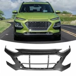 Primed Front Plastic Upper Bumper For 2018-2021 Hyundai Kona Sel HY1000225. Fixed Price $152.28.