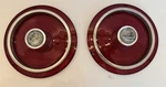 Pair Of 1962 Ford Galaxie Tail Light Lamp Brake Stop Lenses With Backup. Fixed Price $65.00.