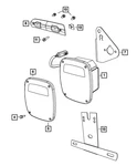 Genuine Mopar Taillamp Lens 56006514. Fixed Price $45.20.