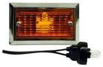 Peterson Amber Rectangular Clearance Side Marker Light With Chrome Abs Housing. Fixed Price $10.99.