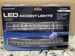Pilot X 1" 7/8", White, 24 Led Curved Daytime Running Accents Lights Pair. Fixed Price $26.95.