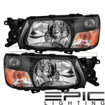 Halogen Headlights 2003-2004 Subaru Forester Left Right Sides Pair. Fixed Price $160.80.