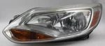 Left Driver Headlight Halogen Aluminum Trim Model 2012-2014 Ford Focus #4384. Fixed Price $48.00.