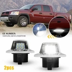 For 1997-2010 Dodge Dakota White Chrome License Plate Tag Light Lamp # CH2870100. Fixed Price $15.19.