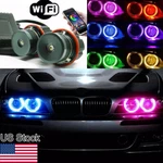 2X Rgb Wireless Control Muticolor Angel Eye Led Lights For Bmw E39 E60 525I 535I. Fixed Price $87.99.